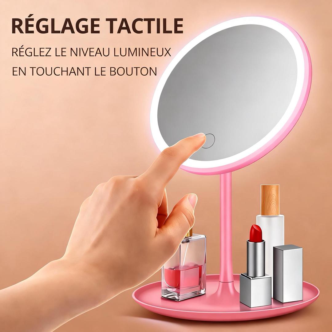 ✨Miroir LED Premium – Sublimez Votre Beauté Même Dans L’Obscurité